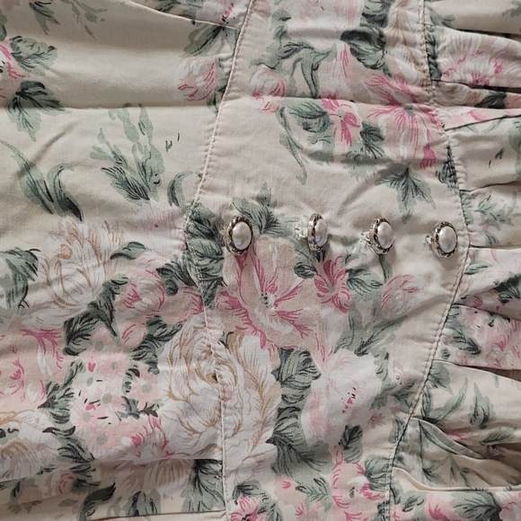 S.L Fashions Vintage Floral Dress size 12 fits a S/M - Picture 6 of 16